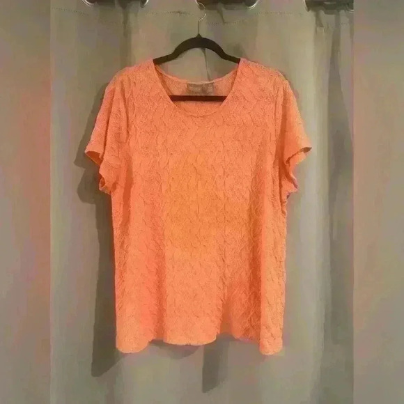 Women’s Peach Chico’s Top - Picture 1 of 6